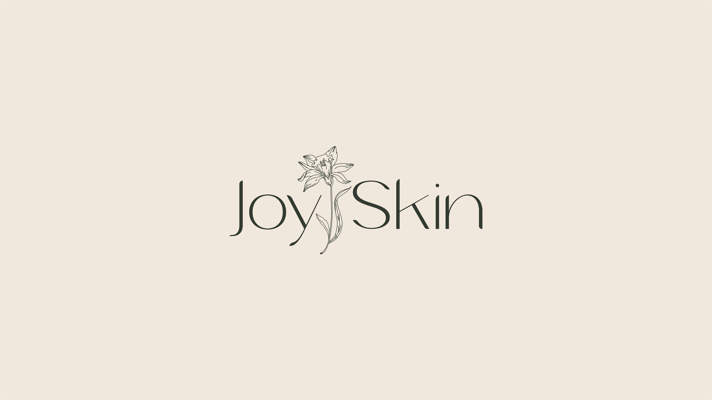 JoySkin logo on skin, close-up