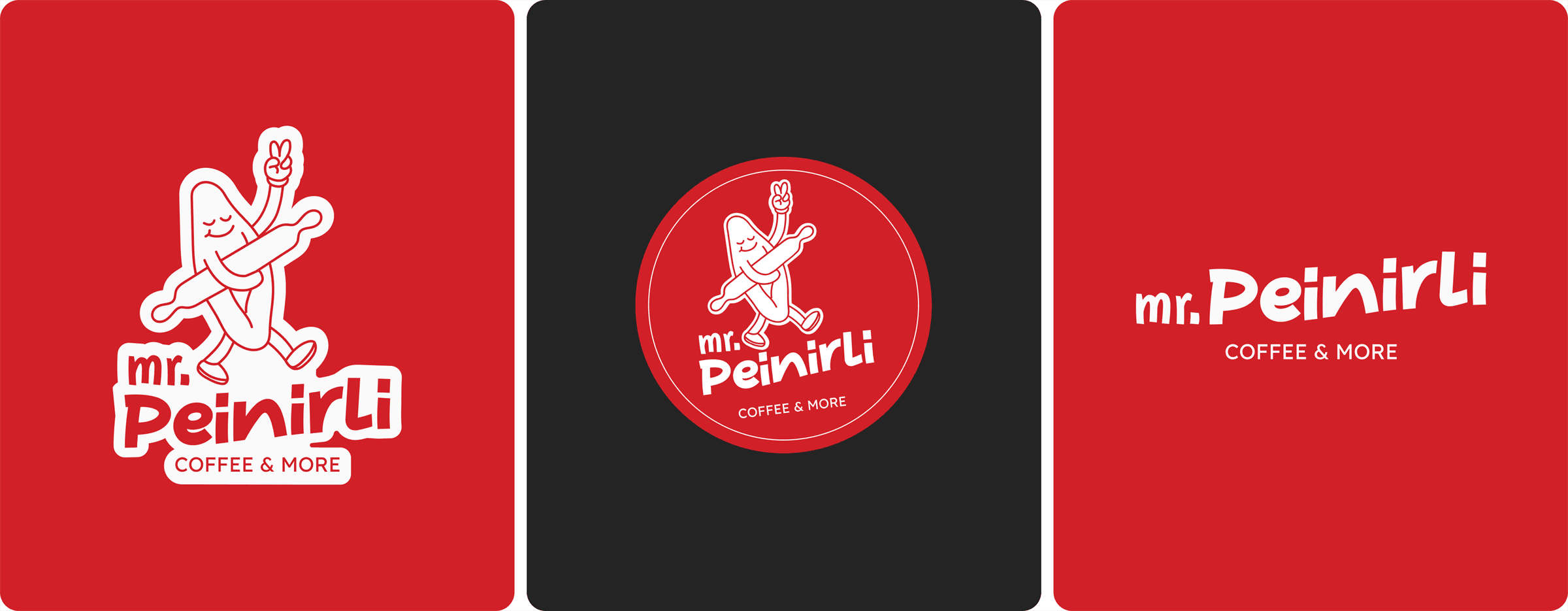Mr. Peinirli t-shirt and shop stickers